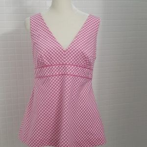 Lilly Pulitzer Gingham Top/NWOT